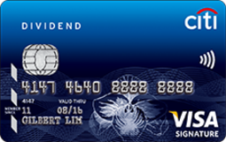 Citibank Dividend Card