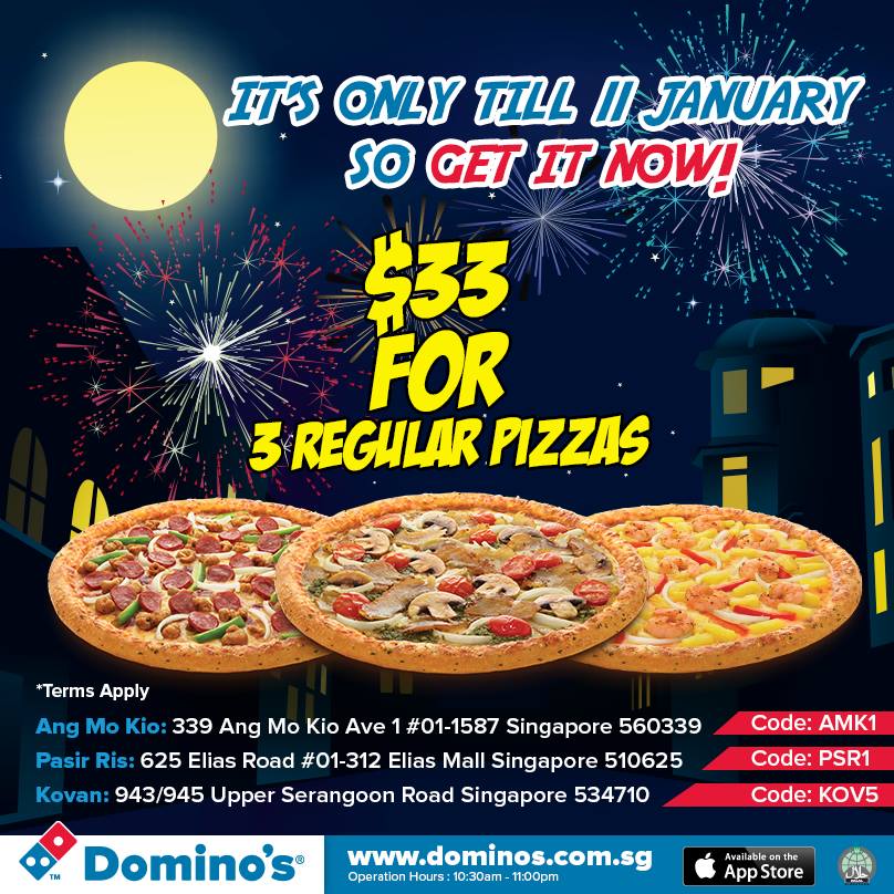 Dominos Pizza Promotion 070115