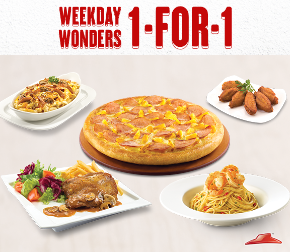 Pizza Hut 1 for 1 Promotion 030115