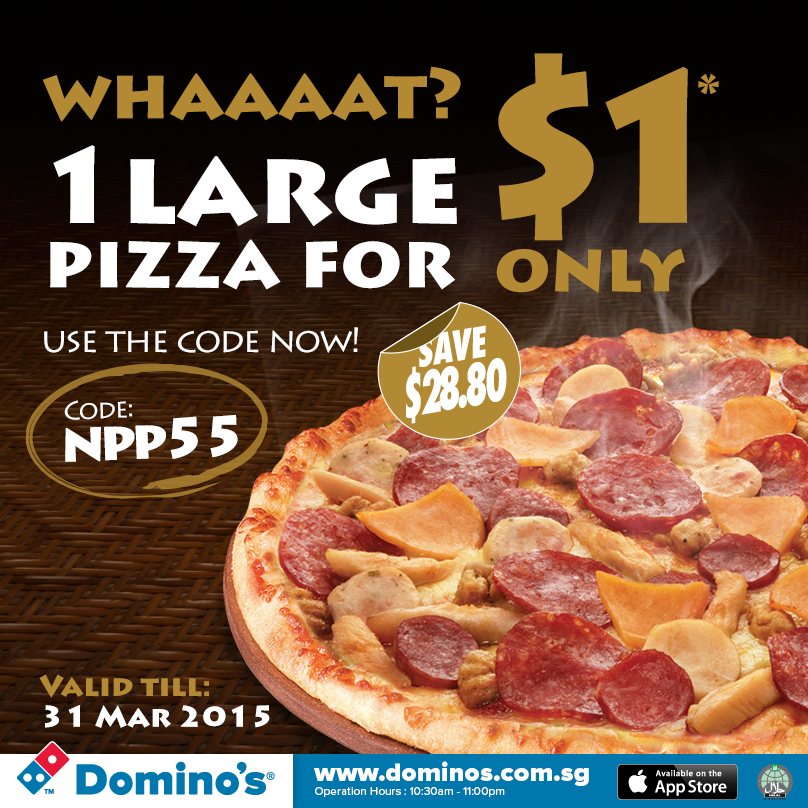 Domino's Pizza $1