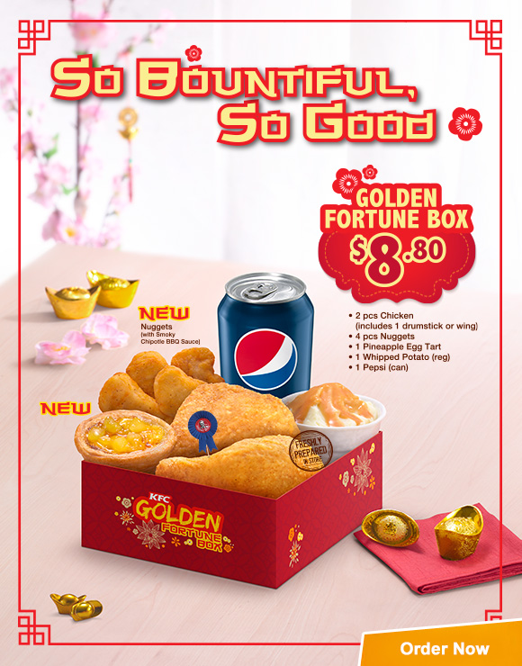 KFC Golden Fortune Box