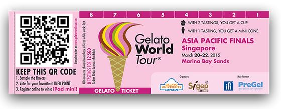 Gelato World Tour Ticket