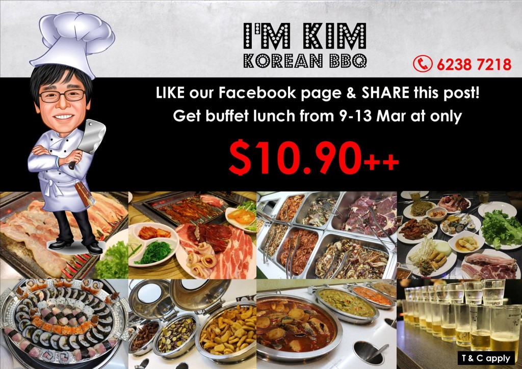 I'm Kim Korean BBQ Promo