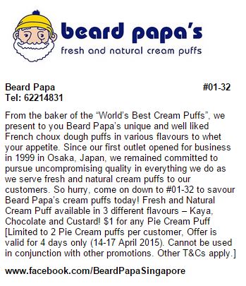 Beard Papa Facebook