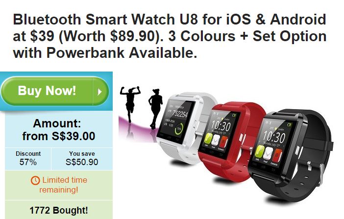 Bluetooth Watch Groupon