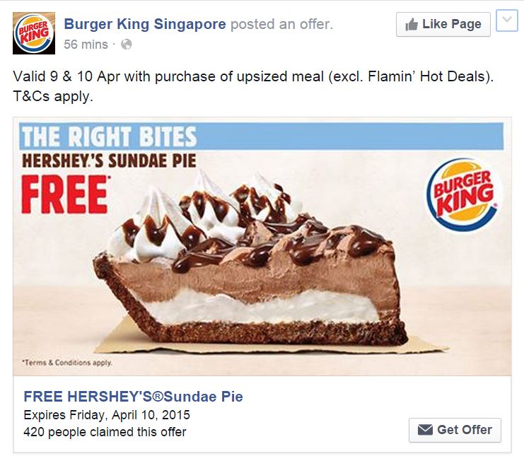 Burger King Offer