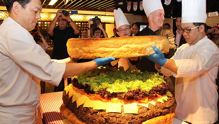 Largest Burger Singapore