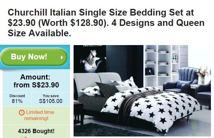 Churchill Bedsheet Groupon