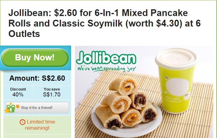 Groupon Jollibean