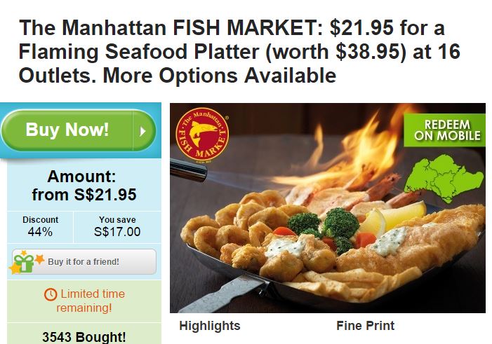 Manhattan Fish Market Groupon