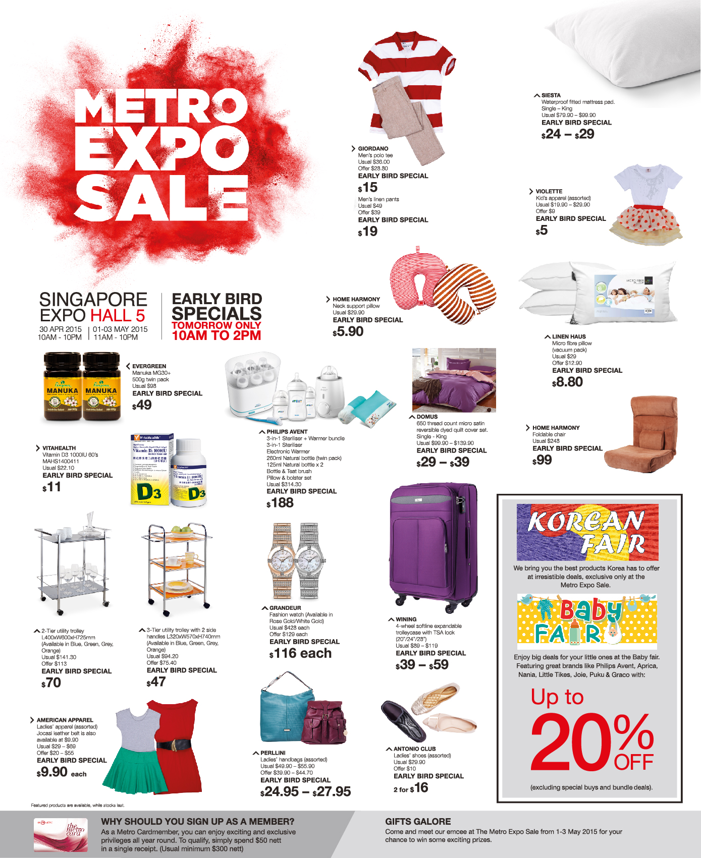 Metro Expo Sale Catalogue