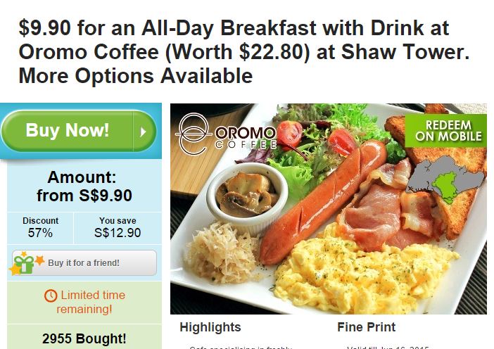 Oromo Coffee Groupon