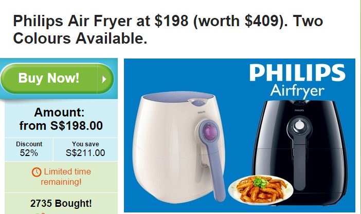 Philips Air Fryer Groupon