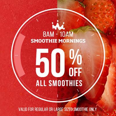 Smoothie King Promo