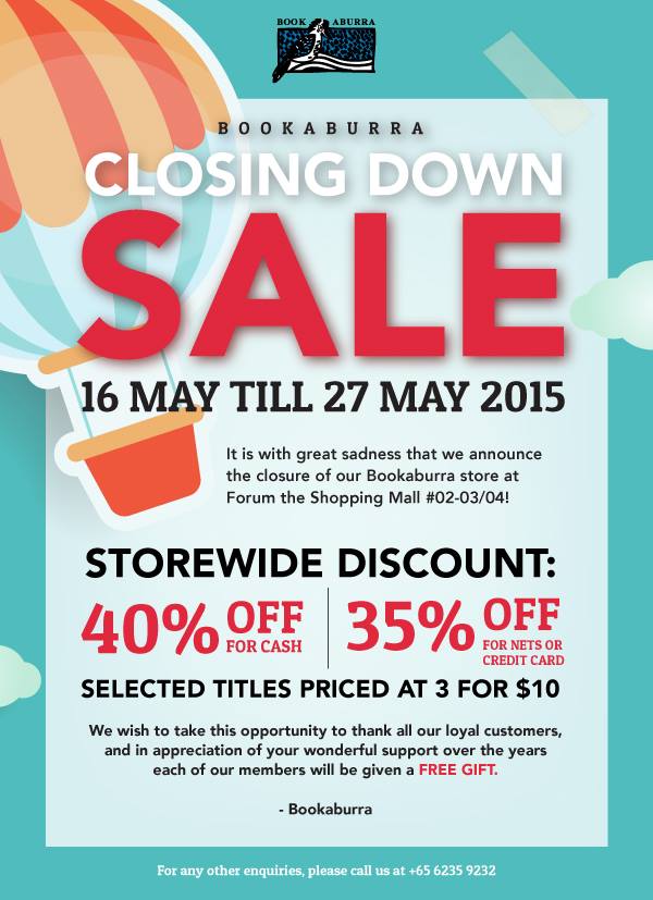 Bookabura Closing Down Sale