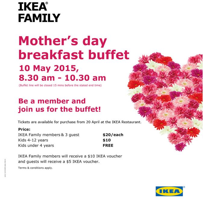 Ikea Mother Day Breakfast