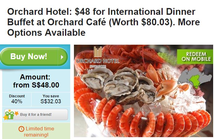 Orchard Hotel Groupon