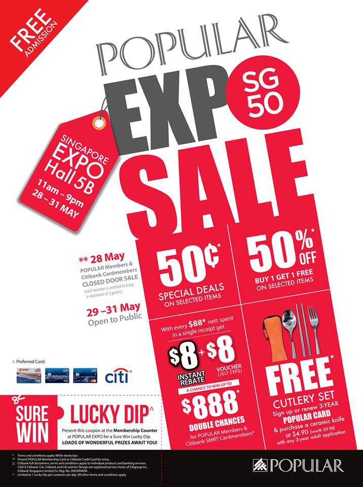 Popular Expo Sale Banner