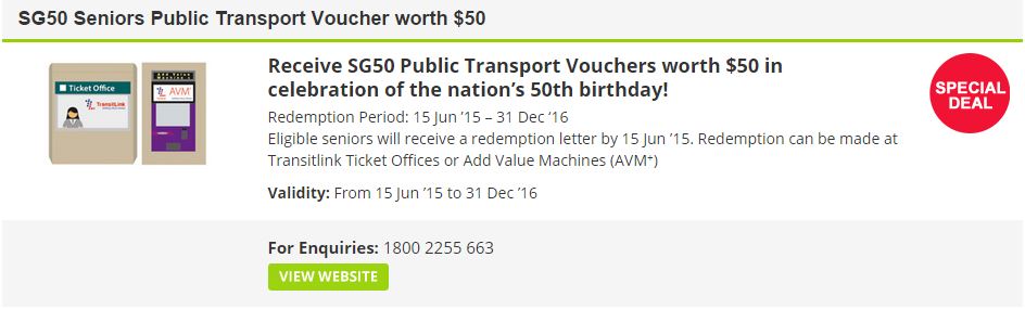 SG50 Public Transport