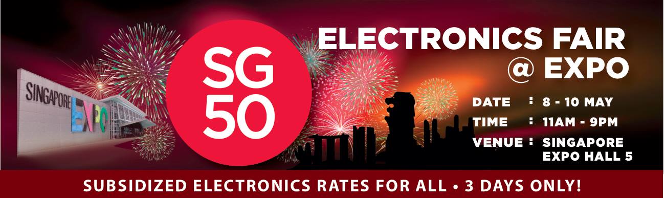 Singapore Electronic Fair Banner