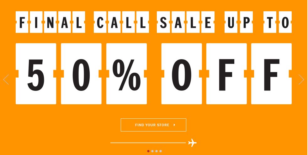 T Galleria Sale