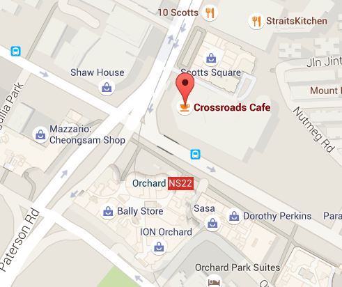 Crossroad Cafe Location