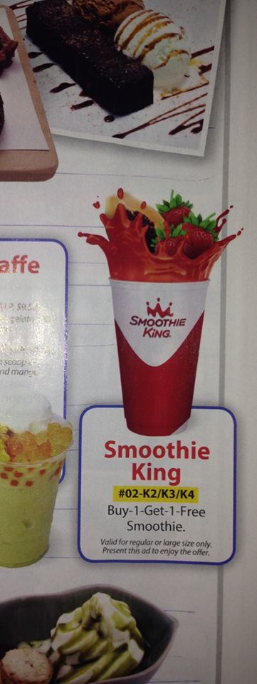 Smoothie King Ad