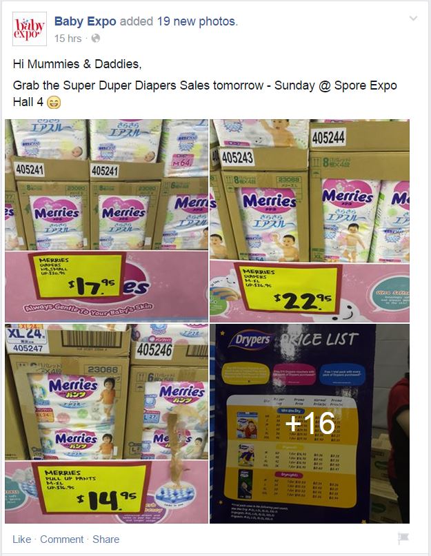 Super Duper Diaper Sale