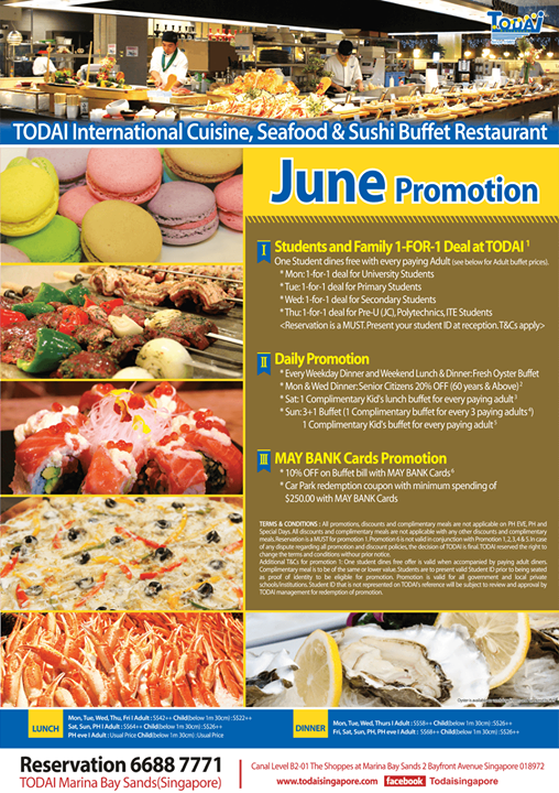 Todai June Promotion