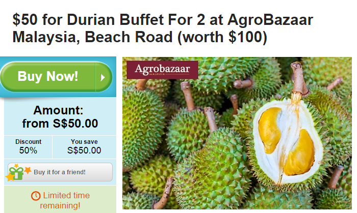 Agrobazaar Durian Buffet