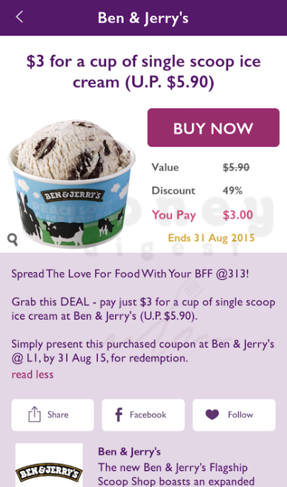 Ben & Jerry App