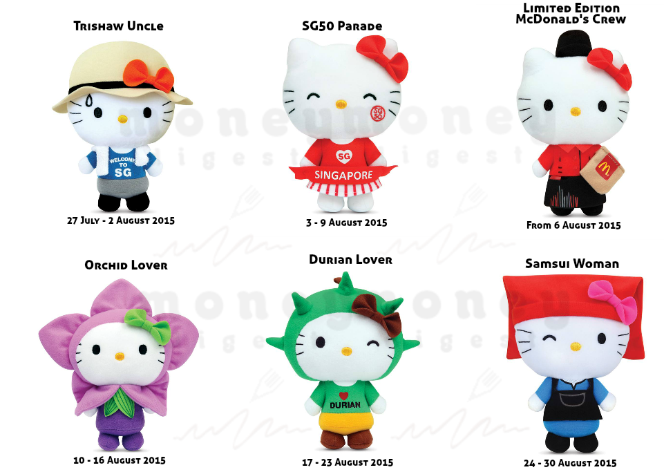 Hello Kitty Plushies