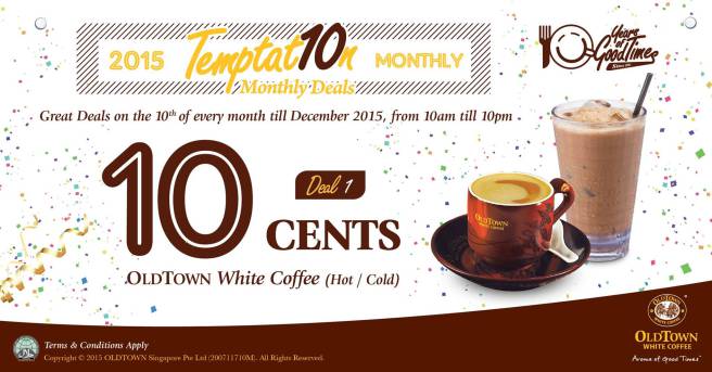 10 cents white coffee