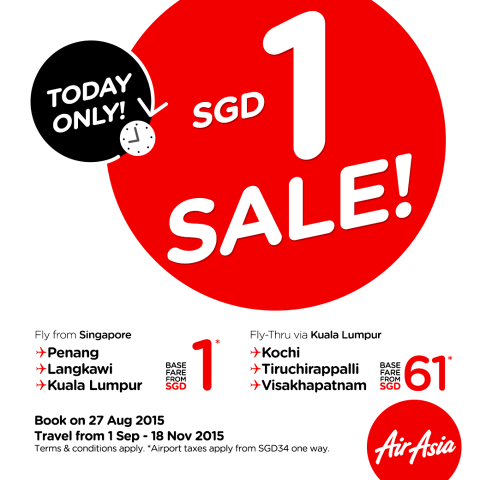 AirAsia 1 Promo