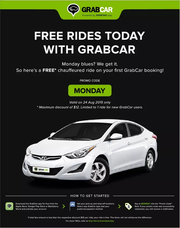 GrabCar Ad