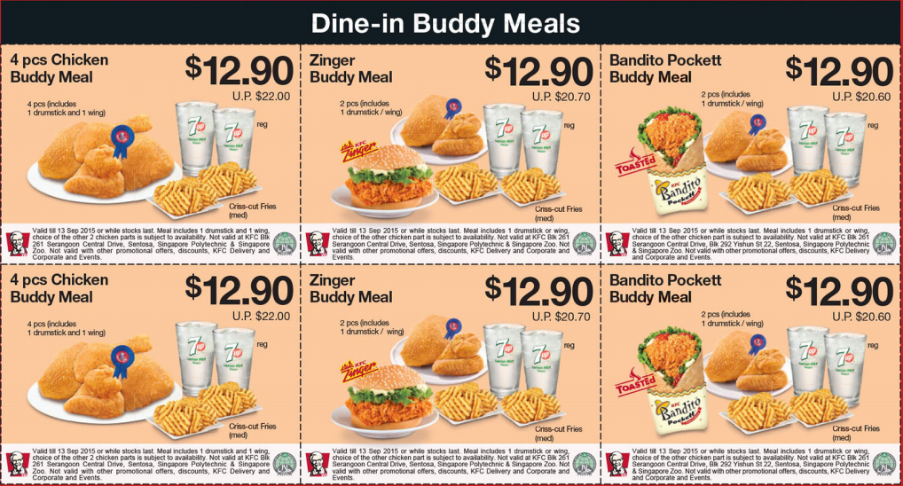 KFC Buddy Coupons