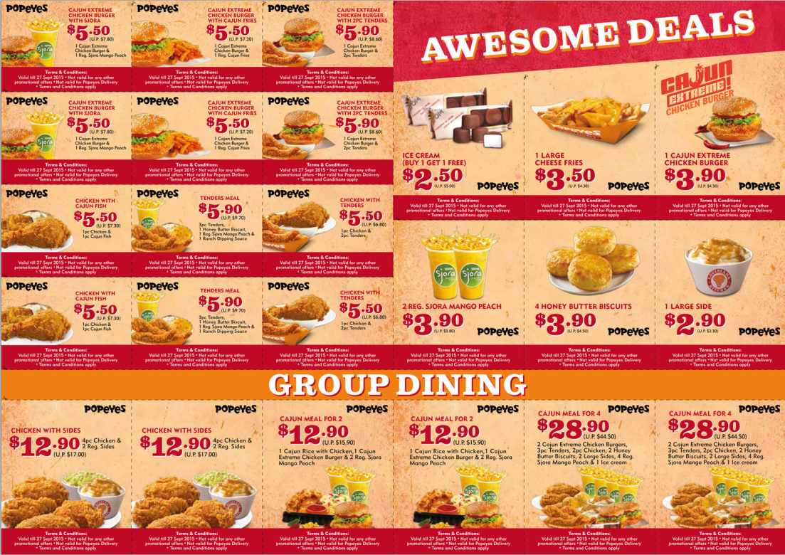 Popeyes Coupon Deals