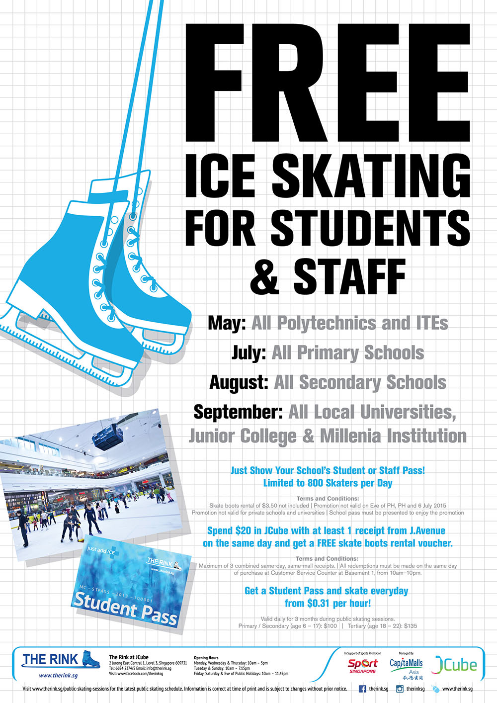 Students Skate for Free