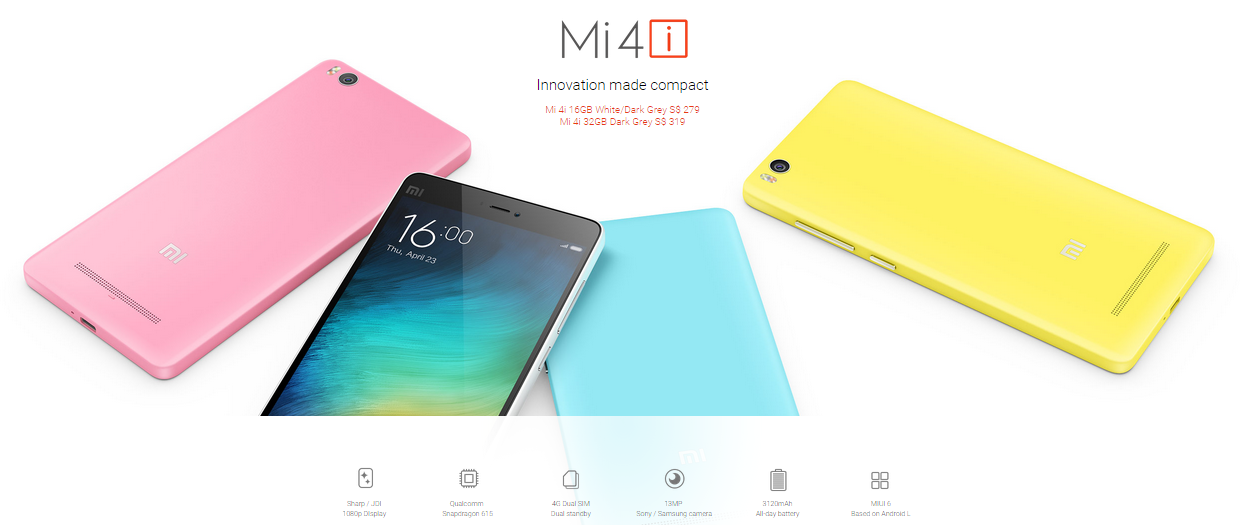 Xiaomi mi 4i