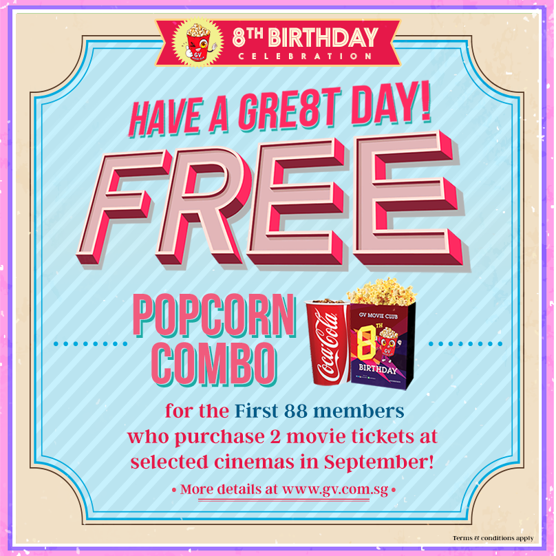 GV Popcorn Combo Promo