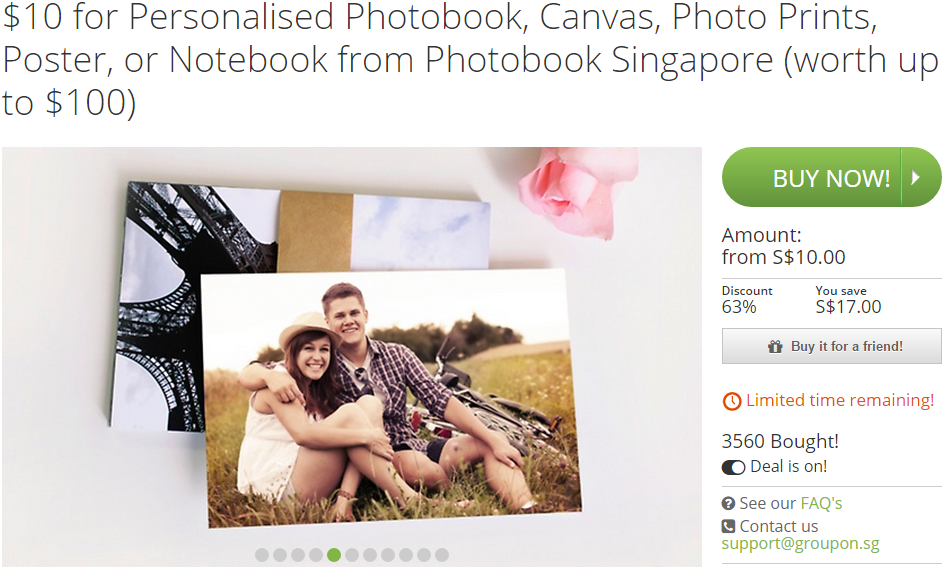 Groupon Photobook