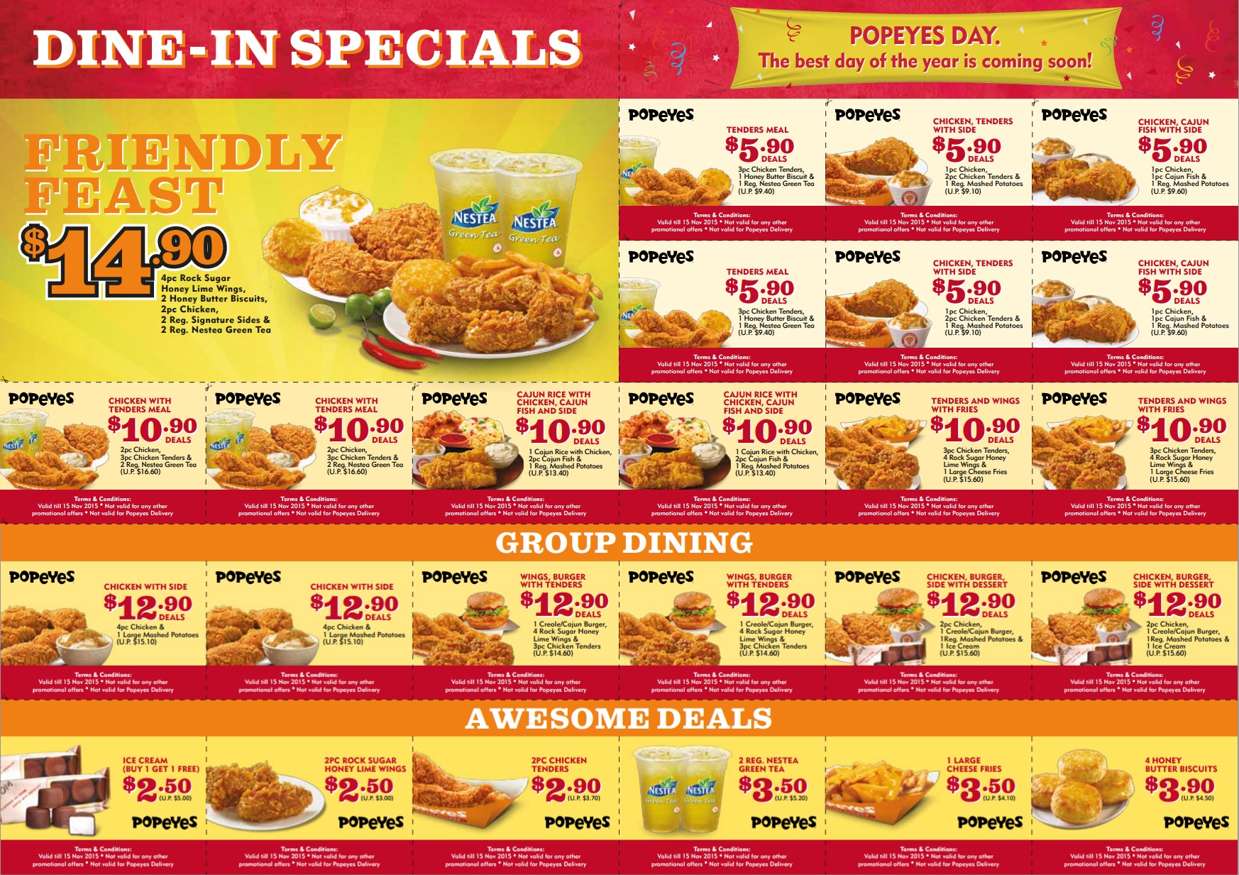Popeyes Coupons Oct 1