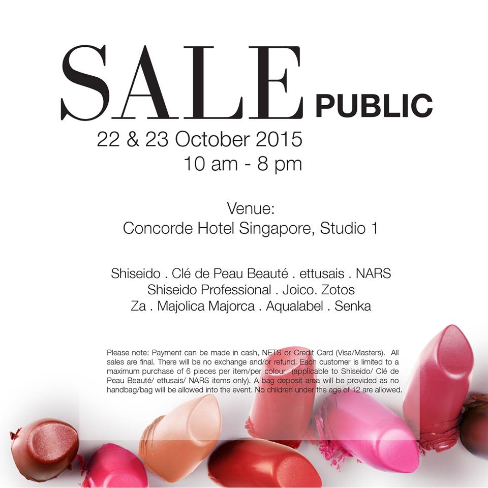 Shiseido Public Sale