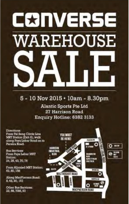 Converse Warehouse Sale 2015 2