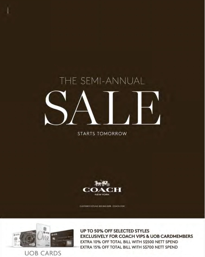 Coach Semi Annual Sale