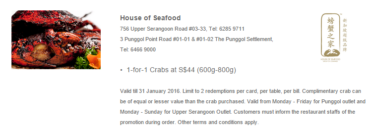 House of Seafood UOB
