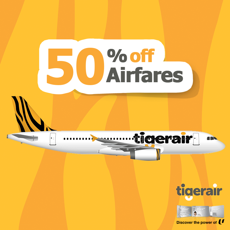 Tigerair Promo 50