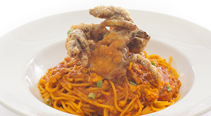 Chilli Crab Spaghetti