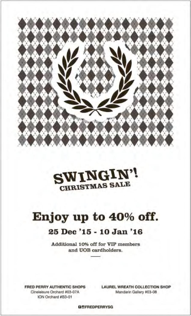 Fred Perry Christmas Sale