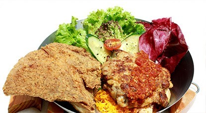 Grilled Peri Peri Chicken with Swordfish